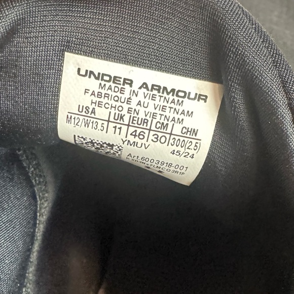 Under Armour Slipspeed Mega Fade Mens size 12 sneakers NWOT - Picture 8 of 8